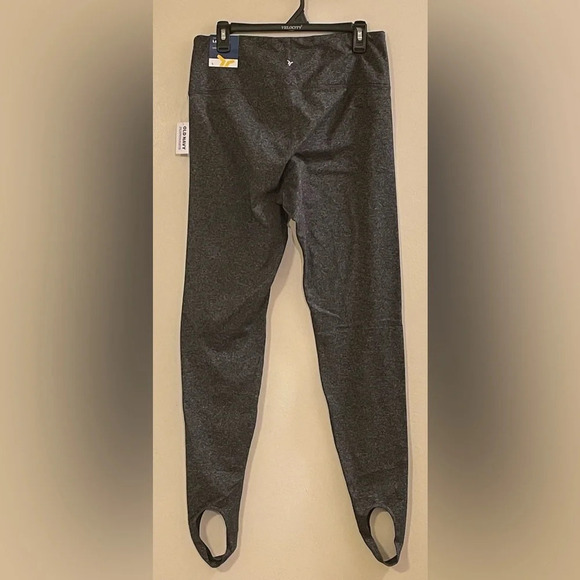 OLD NAVY High Waisted Cozecore Heathered Performance Stirrup Leggings - Picture 7 of 9